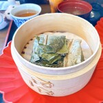 もちロン - 蓮の葉ちまき 850円
※スープ付きです
