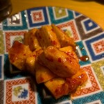 焼肉・ホルモンたきがわ - 山芋キムチ