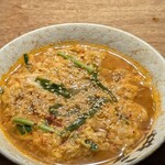 近江牛ホルモン いるもん - ユッケジャン麺
