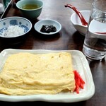 金時食堂 - 単品　だしまき、焼酎芋お湯割り