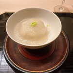 道人 - 富田林の海老芋　かぶら餡掛け