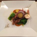 ラディーチェ - 白王豚のロースト 山椒ソース