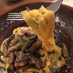 ラディーチェ - 原木椎茸のパスタ