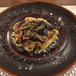 ラディーチェ - 原木椎茸のパスタ