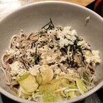 波瀾万丈 - 山わさび振りかけの図