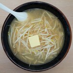 くるまやらーめん - 料理写真:塩バターラーメン（並盛）