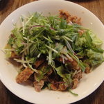 中国料理　王味 - 油淋鶏腿（小）