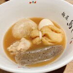 炭火やきとり 鳥重 - おでん盛り合わせ