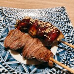 炭火やきとり 鳥重 - とっぽ串・はつ