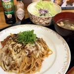 じいじ亭 - チーズ焼きナポリタン