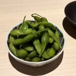 月と灯り - あご出汁 漬け枝豆