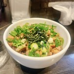 らぁ麺 きくはん - チャーシュー丼 400円