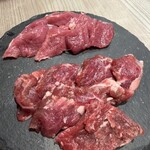 ジンギスカン×厚岸牡蠣  ラムグチカズヤ - ラムシャトーブリアン　下マトンシャトーブリアン