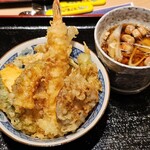 つけ蕎麦 白神 - 料理写真:天丼