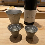 鮨 一二郎 - ★日日(にちにち)改良信交 純米酒(京都) 最近、流行ってる？よく見かける京都伏見のお酒です。希少な秋田県湯沢地区の「改良信交」を使用。軽やかで確かに美味しい✨