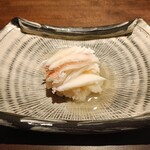 東麻布 いと - 越前蟹 唐墨 飯蒸し