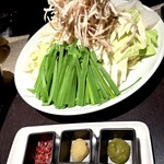 博多もつ鍋 やま中 - 味噌もつ鍋