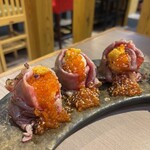 炭火焼き和牛牛桜 - 