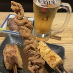 串煮込み マルニ - 串3種盛り