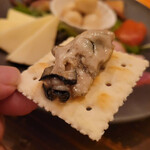 ロジウラパーク - 美味かった。日本酒のときはクラッカー無しでもいいかも。