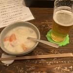 ロジウラパーク - クリームシチューで暖まる