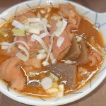 まるい食堂 - モツ煮込み