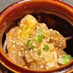 味ん味ん 陽光台店 - 壷漬けカルビ！お肉がおっきくて玉ねぎ入りで嬉しい