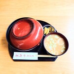 やぶ善 - 蓋付きで提供してくれる、特別感。