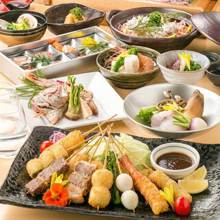 飲み放題付きコースが豊富で幹事も安心