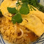 丸亀製麺 - だし玉肉づつみうどん（並）