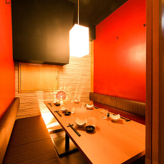 個室で周りを気にせずゆったり