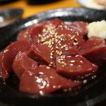 焼肉屋かねちゃん - レバ焼き
