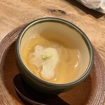 とく山 - 鰆の蕪蒸し