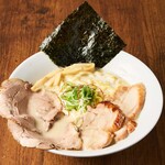 肉白湯そば