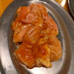 ホルモン青木 - ギアラ　たれ