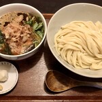 手打ちうどん　 いしづか - 豚のつけ汁大盛り　¥1,420-
