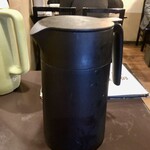 手打ちうどん　 いしづか - 釜湯、ありました　釜湯で〆で温まりました