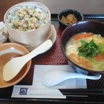 Ootoya Gohan Dokoro - 「アサリのせいろご飯と本にがり豆腐と野菜のトロトロ煮定食」