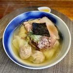 千茶屋 - アゴ節塩らーめん