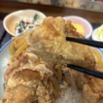 五月 - からあげ！★満腹丼（小・500円税込）★