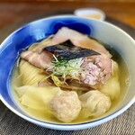 千茶屋 - アゴ節塩らーめん