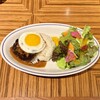 モクオラ ディキシーダイナー - 週替わりおすすめランチ（ロコモコプレート） ¥880 のロコモコプレート