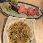 や台ずし 福井駅前町 - 本まぐろざんまい寿司　オニオンスライス