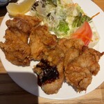 鳥ノイエ - ちょっとソースかけた