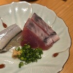 すしやのたい悟 - さより（金沢八景小柴）・かつお（房州）