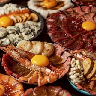 飲める海鮮ユッケフェア！鮮度抜群の海鮮を特製ダレでぜひ♪