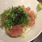 茨木きんせい - レアチャーシュー丼250円