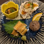 鮨てしま - 焼きアナゴもぜーんぶ美味しかったー