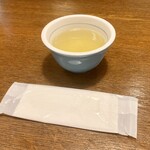 手打そば処 丁字屋 - 初期配膳