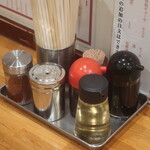 横濱飯店 - 卓上調味料